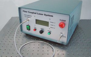 Fiber Coupled Laser System at 1208 nm